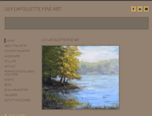 Tablet Screenshot of lilylafollette.com